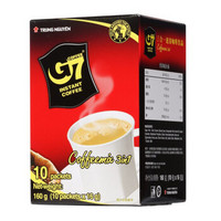 京东plus会员：G7 中原G7三合一速溶咖啡 160g *2件