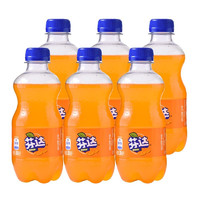 移动专享 : Fanta 芬达 橙味汽水 碳酸饮料 300ml*6瓶