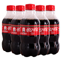 可口可乐整箱24瓶饮料汽水300ml瓶装可乐整箱零度小瓶