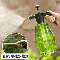 朵咔园艺 水壶瓶压力家用 1.5升墨绿色喷壶1个