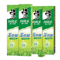 有券的上 : DARLIE 黑人 茶倍健龙井绿茶牙膏 120g*4
